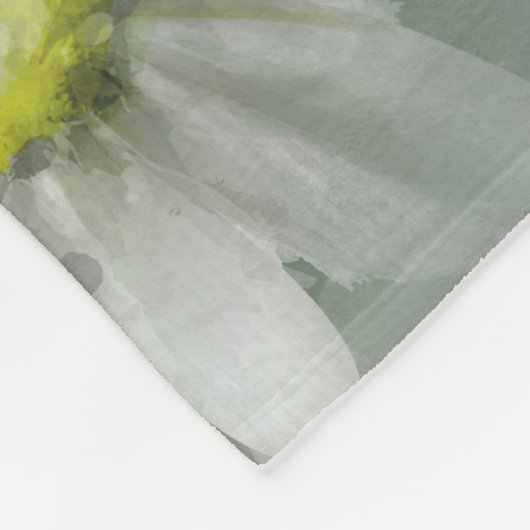 Daisy the Baby Goat Waterverf Portret 2 Fleece Deken (Hoek)