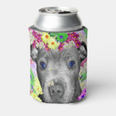 Daisy The Staffordshire Bull Terrier Puppy, Blikjeskoeler (Blikje Achterkant)