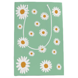 Daisy Theme Party Baby shower Gift Bag Medium Cadeauzakje