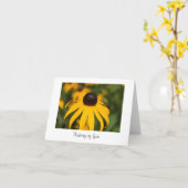 Daisy Thinking van u Lege Kaart (Gele Bloem)