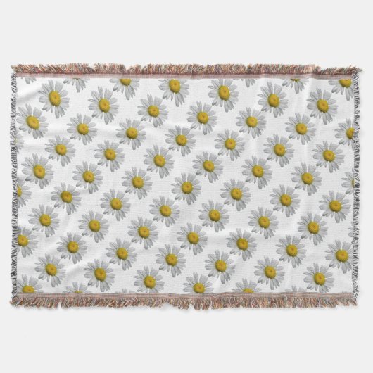 Daisy Throw Blanket Deken (Voorkant)
