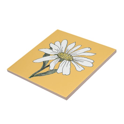 Daisy Tile Tegeltje (Zijkant)