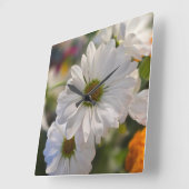 Daisy Time Vierkante Klok (Hoek)