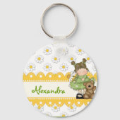 Daisy Toddler en Teddy Sleutelhanger (Voorkant)