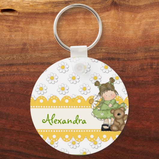 Daisy Toddler en Teddy Sleutelhanger (Voorkant)