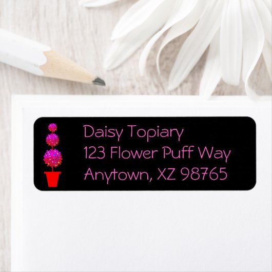 Daisy Topiary Etiket (Insitu)