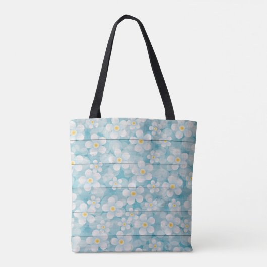 Daisy Tote Tas! Tote Bag (Achterkant)