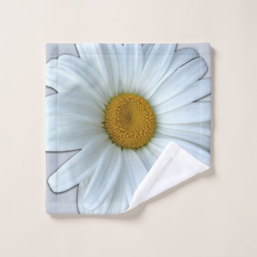 Daisy Towel Reeksen Aangepaste Daisy Flower Towell Bad Handdoek (Wasdoekje)