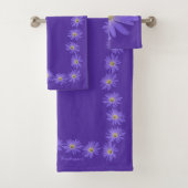 Daisy Towel Reeksen Aangepaste Daisy Flower Towell Bad Handdoek (Insitu)