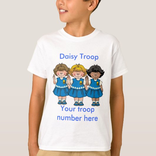 Daisy Troop T-shirt (Voorkant)