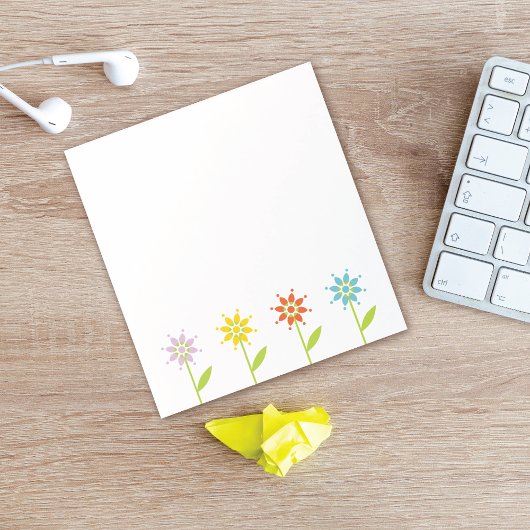 Daisy Tuin Moderne Bloemen Notitieblok