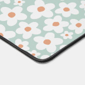 Daisy turquoise moderne foto schattig modern elega bureaumat (Hoek)