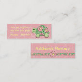 Daisy Turtle Playdate Card Contactkaartje (Voorkant / Achterkant)