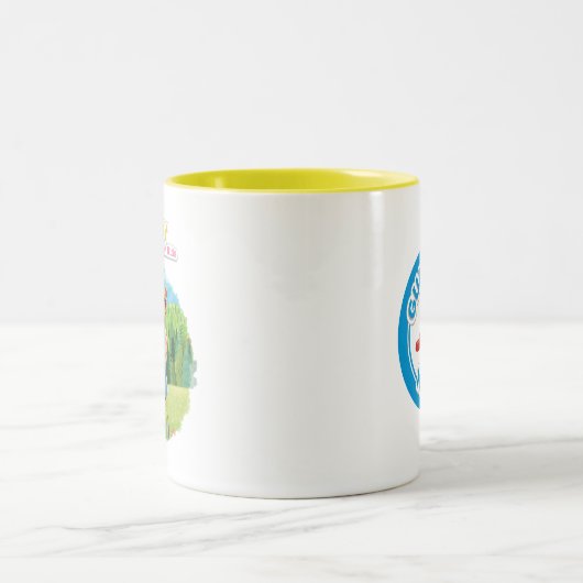 Daisy Tweekleurige Koffiemok (Center)