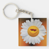 Daisy uit liefde sleutelhanger (Voorkant)