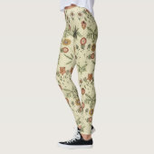 Daisy van William Morris,  Victoriaans bloemen Leggings (Links)