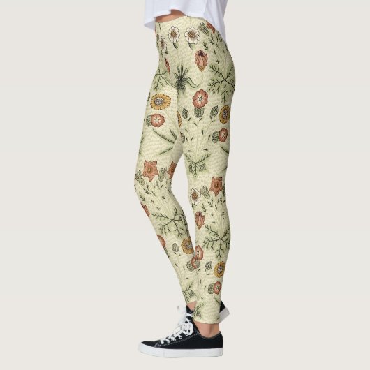 Daisy van William Morris,  Victoriaans bloemen Leggings (Links)