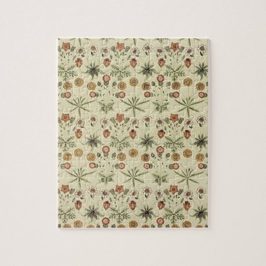 Daisy van William Morris,  Victoriaans bloemen Legpuzzel (Verticaal)