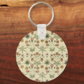 Daisy van William Morris,  Victoriaans bloemen Sleutelhanger (Voorkant)