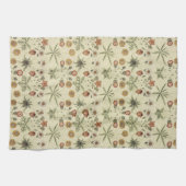 Daisy van William Morris, Victoriaans bloemen Theedoek (Horizontaal)