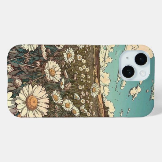 "Daisy Veld Hoestelcase" Case-Mate iPhone Case (Achterkant (horizontaal))