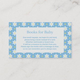 Daisy Verjaardagsboek Voor Baby Shower Feestje Informatiekaartje