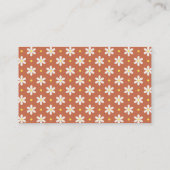 Daisy Verjaardagsboek Voor Baby Shower Feestje Informatiekaartje (Achterkant)