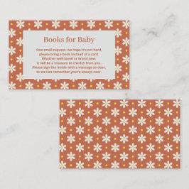 Daisy Verjaardagsboek Voor Baby Shower Feestje Informatiekaartje