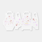 Daisy Verjaardagsfeestje 1e Verjaardag Schattige B Bedankdoosjes (Uitgevouwen)