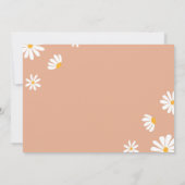 Daisy Verjaardagsfoto Dank u kaart (Achterkant)