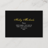 Daisy Visitekaartje (Achterkant)