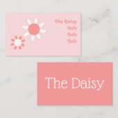 Daisy Visitekaartje (Voorkant / Achterkant)