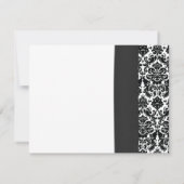Daisy Vrijgezellenfeest Bedankt Card | Damask Gerb (Achterkant)
