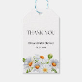 Daisy vrijgezellenfeest dank u label cadeaulabel (Voorkant)