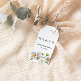 Daisy vrijgezellenfeest dank u label cadeaulabel
