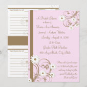 Daisy Vrijgezellenfeest Kaart (Voorkant / Achterkant)