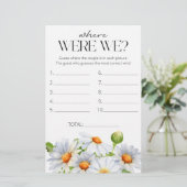 Daisy Waar waren we vrijgezellenfeest spel (Staand voorkant)