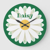 Daisy Wall Clock Grote Klok (Voorkant)