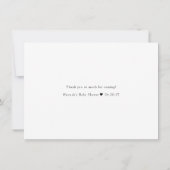 Daisy Waterverf | Floral Dank u Notitiekaartje (Achterkant)