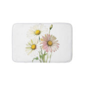 Daisy Waterverf Flower Modern Professional Badmat (Voorkant)