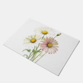 Daisy Waterverf Flower Modern Professional Deurmat (Schuin)