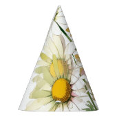 Daisy Waterverf Flower Modern Professional Feesthoedjes (Links)