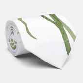 Daisy Waterverf Flower Modern Professional Stropdas (Opgerold)