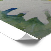 Daisy waterverf poster (Hoek)