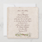 Daisy Wedding Elegance Kaart (Voorkant)