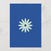 Daisy Wedding Enclosure Kaart (Achterkant)