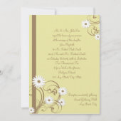 Daisy Wedding Kaart (Voorkant)