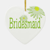 Daisy Wedding / Moeder van de bruid Keramisch Ornament (Voorkant)