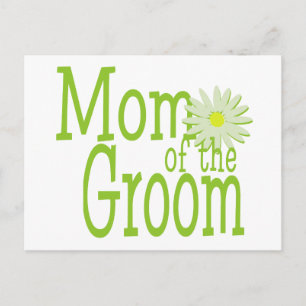 Daisy Wedding / Moeder van de bruidegom Briefkaart