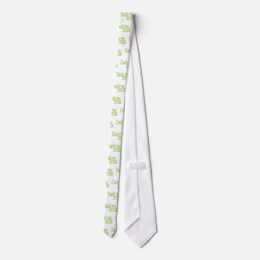Daisy Wedding/Pap Bride Stropdas (Achterkant)